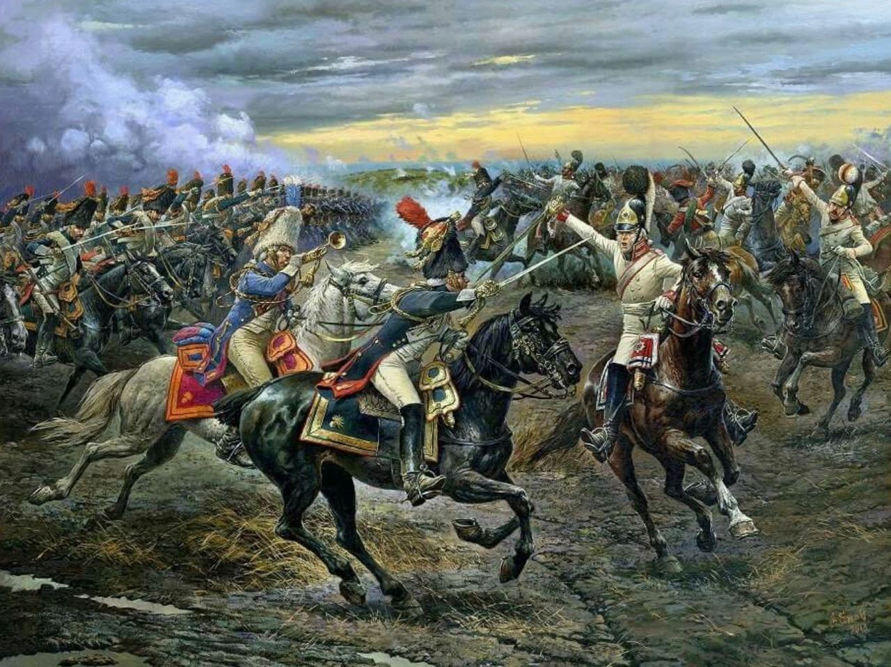 подвиг конного полка в сражении при аустерлице в 1805 году